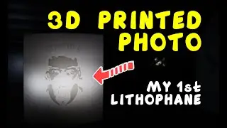 3D Printing Your Photos - Lithophanes - 1st TEST