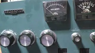 Drake L7 vs Heathkit SB-220 linear amplifier comparison walkthru only.