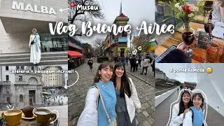 Vlog viagem Buenos Aires, Argentina!✈️| Caminito, Malba, Puente de la Mujer, El Rosedal...