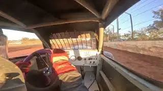 Legend cars Aus title, heat 1, @Bundaberg speedway, Rieley Fisher #19N, 28/05/23