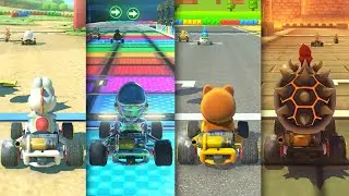 Mario Kart 8 Deluxe - All Super Mario Kart Tracks