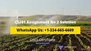 CS201 Assignment No. 2 Solution Spring 2024