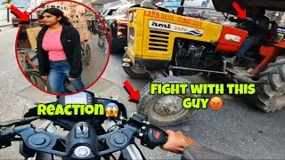 Cute Girl Crazy Reaction😍|| Fight ho gyiii🤬||