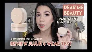 Dear Me Beauty Airy Poreless Powder - Bedak Lokal Bagus | SHE&CAT