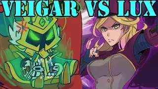 Veigar vs Lux Full Game