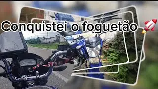 CONQUISTEI MEU PRIMEIRO FOGUETÃO/MOTO 🚀