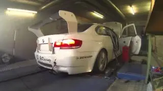 BMW E92 M3 V8 465hp dyno KMS MD35 and ETC