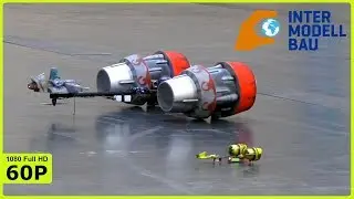 VERY FAST XXL AND XS STAR-WARS POD RACER INDOOR FLIGHT - INTERMODELLBAU DORTMUND 2019
