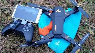 Квадрокоптер с камерой для новичка с FPV VISUO XS809HW