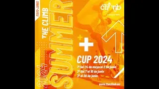 SUMMER CUP 2024 Campeonato de escalada The climb