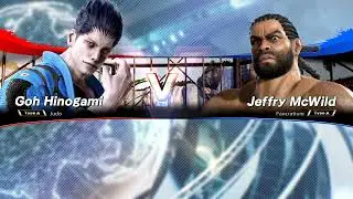 Virtua Fighter 5 R.E.V.O. multiplayer: Character medley - Goh
