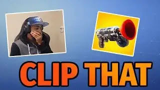 DAEQUAN HITS THE BEST SHOT WITH THE GRAPPLING HOOK (Fortnite Funny Moments)