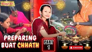 #Vlog81 MEMBUAT THEQUA (KUE KERING) BUAT PERSEMBAHAN CHATH POJA DAN INTIP PERSIAPAN POJA 🇳🇵