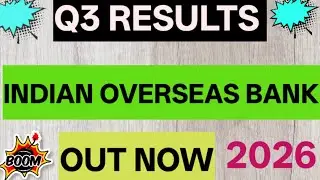 INDIAN OVERSEAS BANK #BANK #stockmarket #stock #q3results2026 #india #IndianoverseasBank 