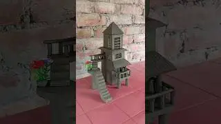 Amazing mud house making 🏠 || #clayhouse #mudhouse #craft