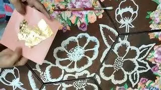 Decopage||Home interior||Wall decor. part -3 feat -Sarita Jain ma'am