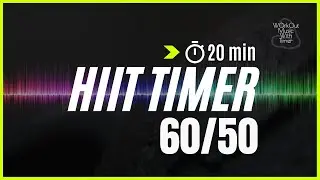 60 sec train 50 sec rest Hiit timer for beginners with great music | Mix 111