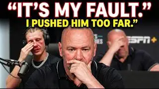 Dana White Apologizes To Paddy Pimblett After Retirement Speech.