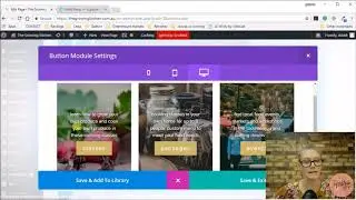 How to add link with buttons and in text WordPress and Divi Theme