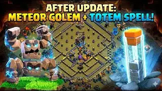 After Update Meteor Golem+Totem spell OP Attack Stratergy