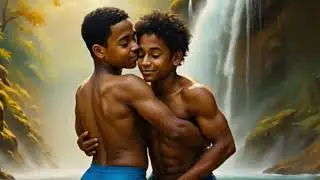 Indian Gay Men Kissing & Making Out 