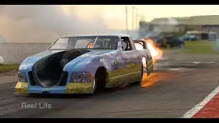 2009, Canola jet car, Full Tilt Boogie wheelstander and CDRA drag racing, Calgary, Alberta