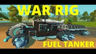 Scrap Mechanic part 27 WAR RIG !  FUEL TANKER