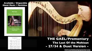 The Gaël - Le Dernier des Mohicans- 27/34 et Duo-Niveau Intermédiaire| Apprendre La Harpe Celtique