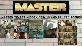 Master Teaser Hidden Details in Tamil | Spilted Scenes | Master Freeze Frames | THULIR TECH