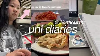Academic/Career-Focused Uni Diaries @ Northeastern (Freshman) | Channel Update, Study Days, Etc.