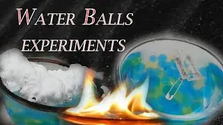 Water balls and Snow spray's Experiment