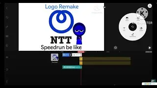 NTT Logo Remake Kinemaster Speedrun x5 Speed @WAGDHN2026