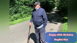 Hughie Hay 90 years young