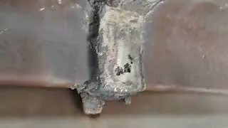 Rail Weld Profile Grinding of Weld Riser in Flange