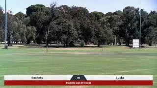 Rockets  vs Bucks live cricket match | 07-Jan-26 07:30 AM 20 live - Adelaide Under 16 2025