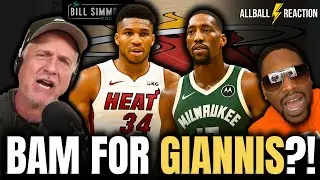 Bill Simmons Says Giannis Is Headed to MIAMI 😳 | Heat Trade Scenarios, Bam & Herro