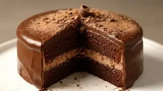 Satisfying Chocolate Cake ASMR – Full Recipe Tutorial 😋