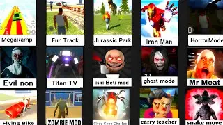 NEW UPDATE ISKI BETI MODE INDIAN BIKE DRIVING 3D