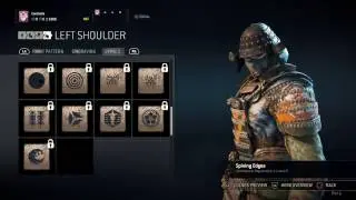 For Honor Beta - Female Orochi Customization QUICK LOOK THROUGH - Appearances/Abilities/Feats