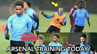 ✅️ Bukayo Saka, Odegaard, JURRIEN TIMBER RETURNS ❤️ | Inside Training | Goals, skills and much more