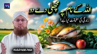 Allah Ke Naam Pe Ye Machli De Do Best Islamic speech by Abdul Habib Attari