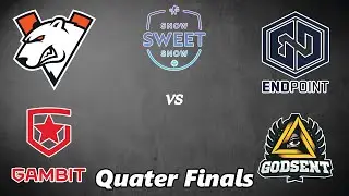 VP vs Endpoint | GODSENT vs Gambit &mdash; Quarterfinals Snow Sweet Snow #1