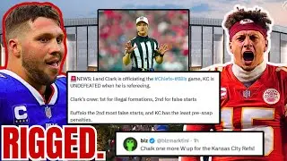 NFL RIGGED! Fans CALL BULLS**T After Referee Crew Assigned for Bills Chiefs EMERGES!
