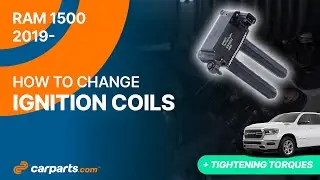 How to replace the Ignition Coils 2019 - 2025 5.7 RAM 1500 🚗