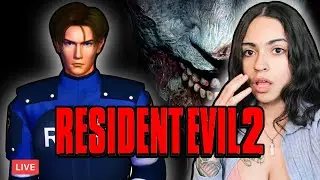 First Time Playing Resident Evil 2 (LIVE) CLASSIC PS1 Horror Game! PART 2 (Cozy Stream)