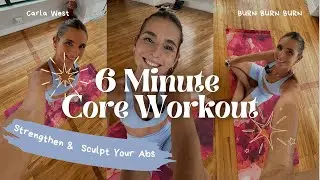6-Minute Core Workout | Quick & Effective Ab Burner