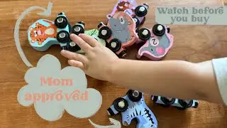 Review of magnetic wooden train set
