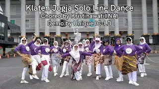 Klaten Jogja Solo Line Dance | Choreo by Kristinawati(INA) | Demo by Unique IC-LD