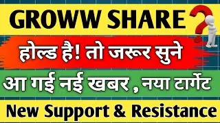 groww share latest news / groww share analysis ✅ groww share / groww share news today / target 🎯