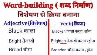 word building in english||word building in english grammar||prefix and suffix in english